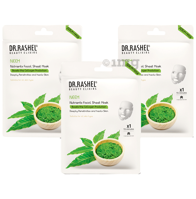Dr. Rashel Neem Sheet Mask (20gm Each)