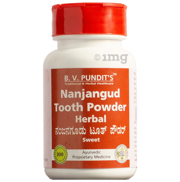 B. V. Pundit's Nanjangud Herbal Tooth Powder
