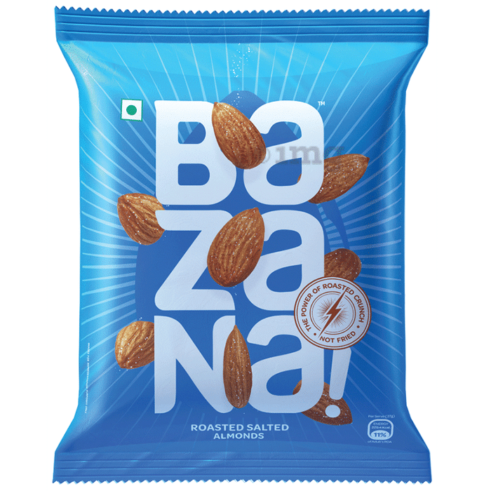 Bazana 100% California Almonds Salted & Roasted