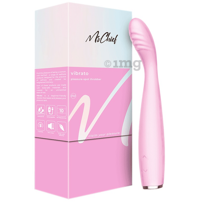 MsChief Vibrato Pleasure-Spot Throbber Pink
