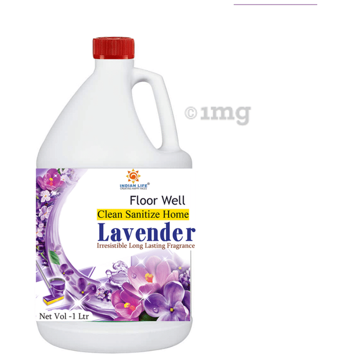 Indian Life Floor Well Surface Cleaner Lavender