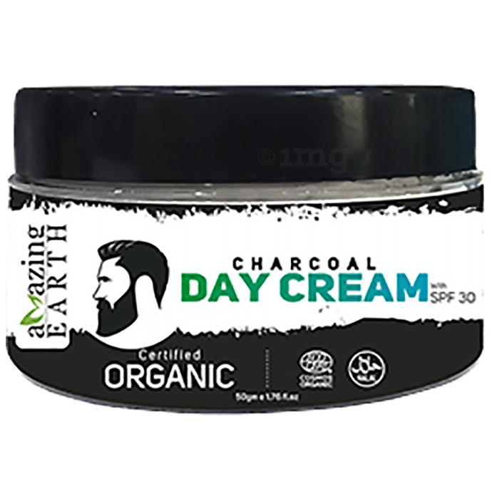 Amazing Earth Charcoal Day Cream with SPF 30