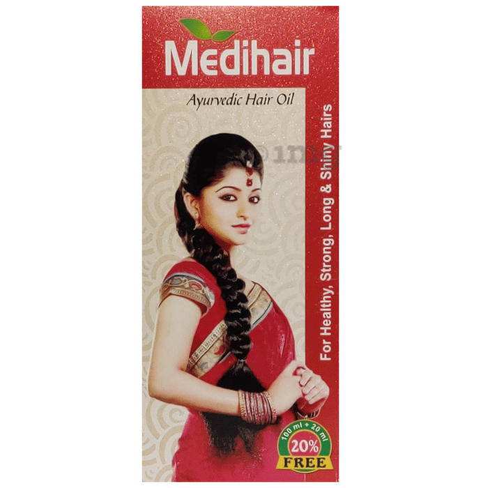 Medihair Ayurvedic Hair Oil Buy bottle of 120 ml Oil at best price in