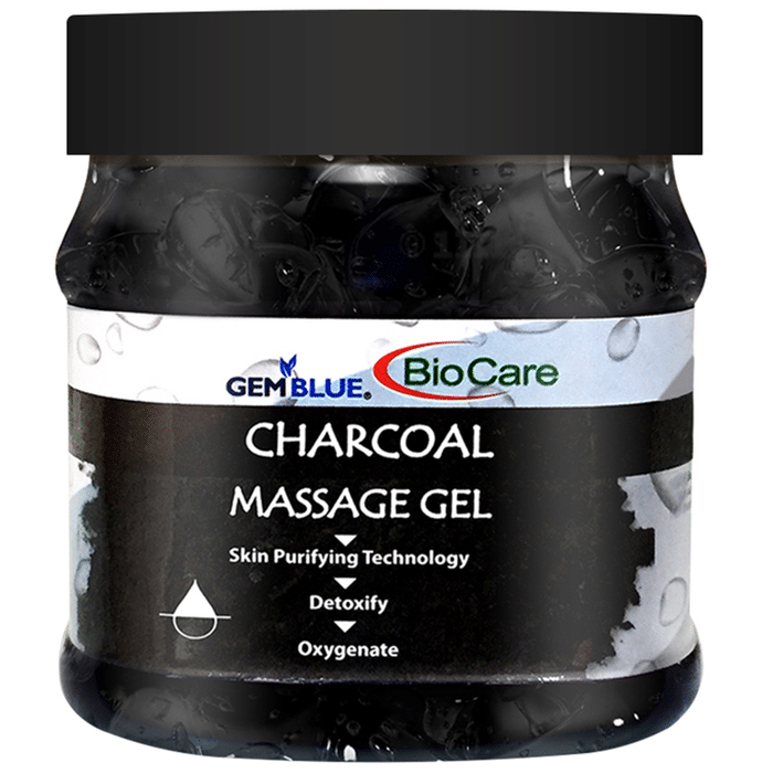 Gemblue Biocare Charcoal Massage Gel