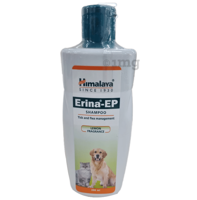 Himalaya Pet Care Himalaya Erina-EP Tick and Flea Control Shampoo (For Pets) Lemon Fragrance