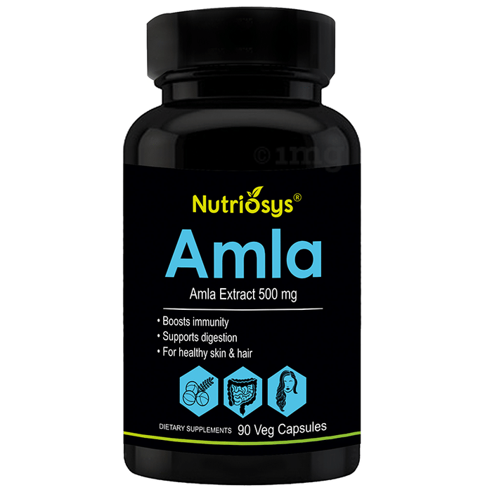 Nutriosys Amla 500mg Veg Capsule