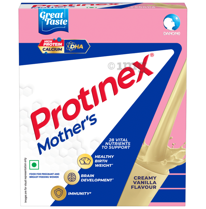 Protinex Mother’s Nutritional Drink with DHA, Calcium & Protein | Flavour Vanilla Powder