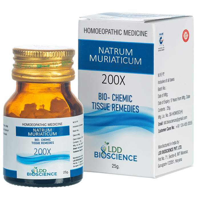 LDD Bioscience Natrum Muriaticum Biochemic Tablet 200X