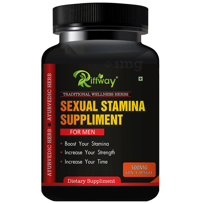 Riffway International Sexual Stamina Suppliment Capsule for Men