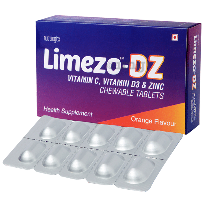 Limezo-DZ Chewable Tablet Orange