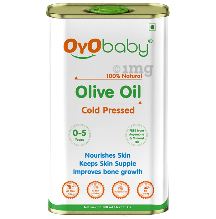 Oyo Baby 100% Natural Cold Pressed Olive Oil for 0 to 5 years