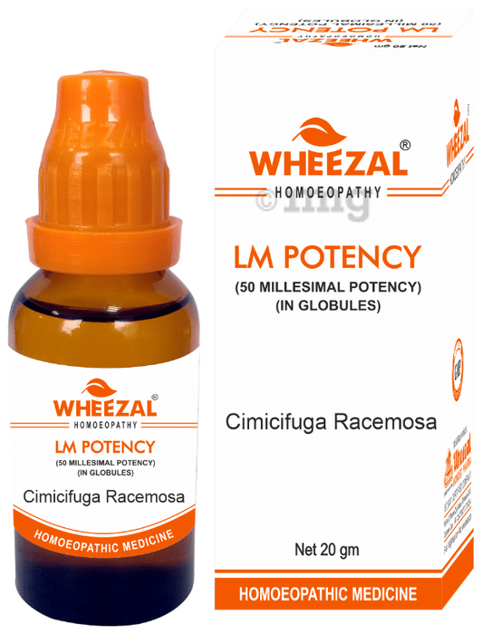 Wheezal Cimicifuga Racemosa Globules 0/14 LM