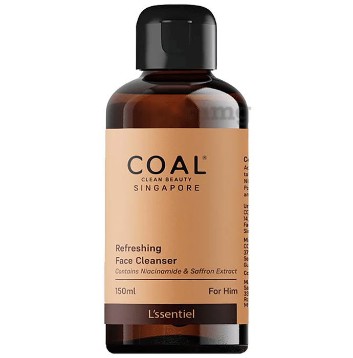 Coal Clean Beauty Refreshing Face Cleanser for Men