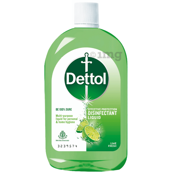 Dettol Multi-Purpose Disinfectant Liquid | Lime Fresh
