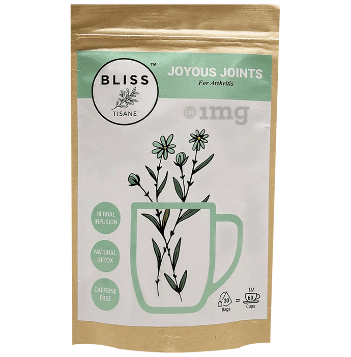 Bliss Tisane Herbal Tea for Arthritis | Joint Pain Relief | Bone Health | Arthritis Cure (2gm Each)