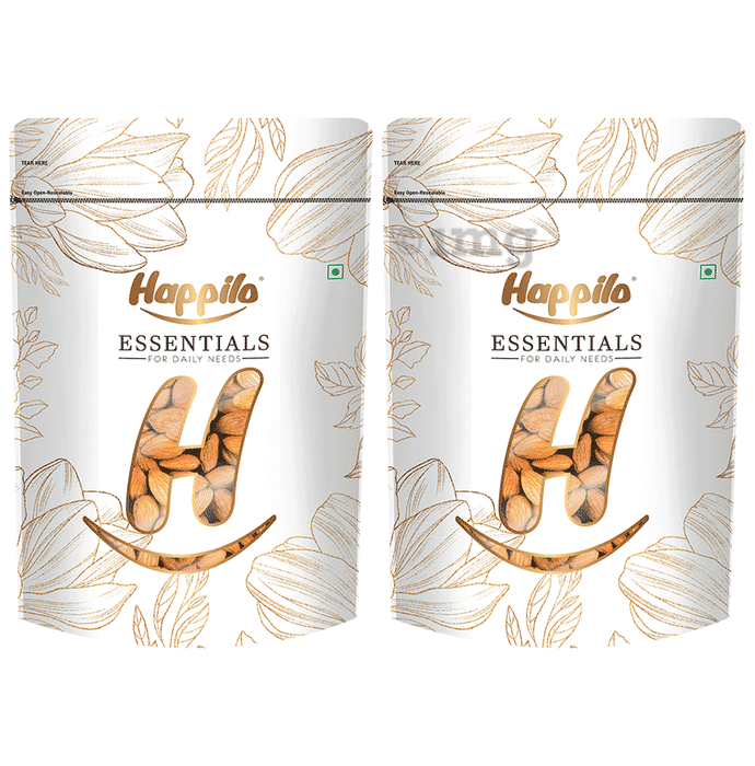 Happilo Essentials Californian Popular Almond (1kg Each)
