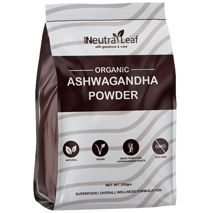 NeutraLeaf Organic Ashwagandha Powder