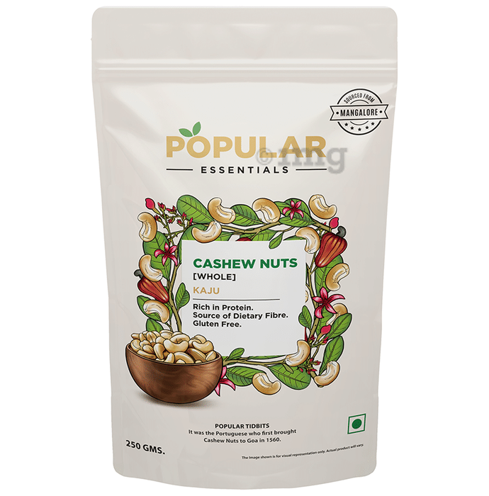 Popular Essentials Cashews Nuts Whole