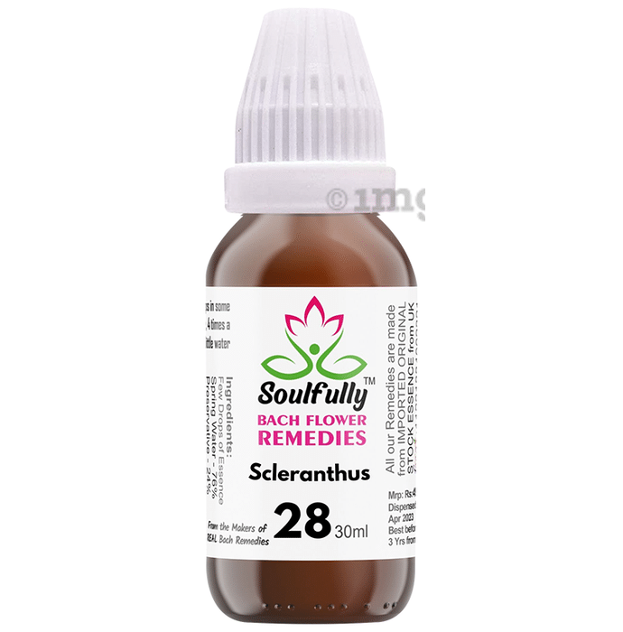 Soulfully Scleranthus Bach Flower Remedies Drops