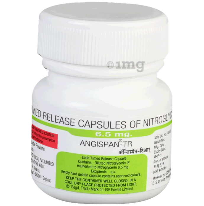 Angispan-TR 6.5mg Capsule