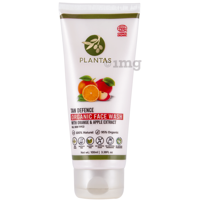 Plantas Tan Defence Organic Face Wash