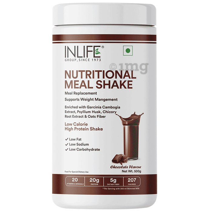 Inlife Nutritional Meal Shake for Weight Management Chocolate Sugar Free