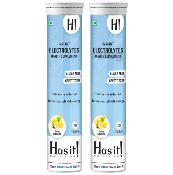 Has It Electrolytes Tablet (20 Each) Lemon Sugar Free