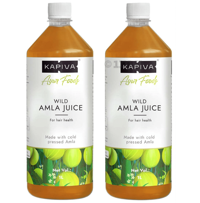 Kapiva Wild Amla Juice | Healthy Hair & Skin | Natural Vitamin C |No Added Sugar