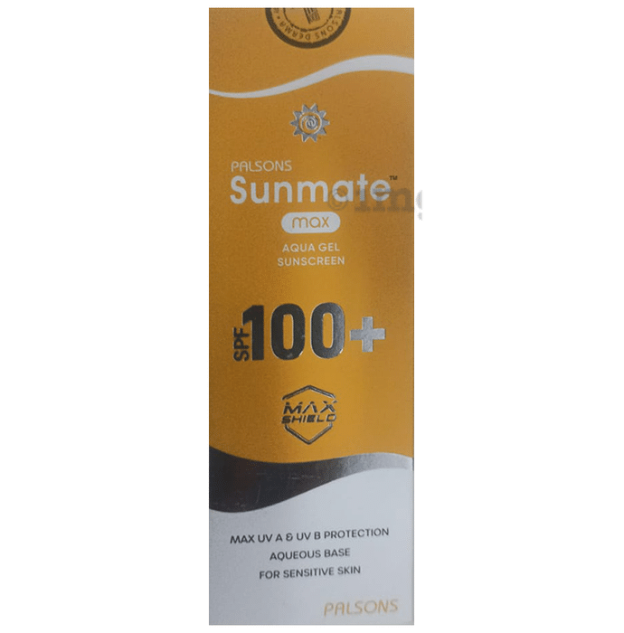 Sunmate Max Aqua Gel Sunscreen SPF 100+ Max Shield