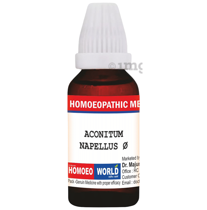 Dr. Majumder Homeo World Aconitum Napellus Q Mother Tincture (30 ml Each)
