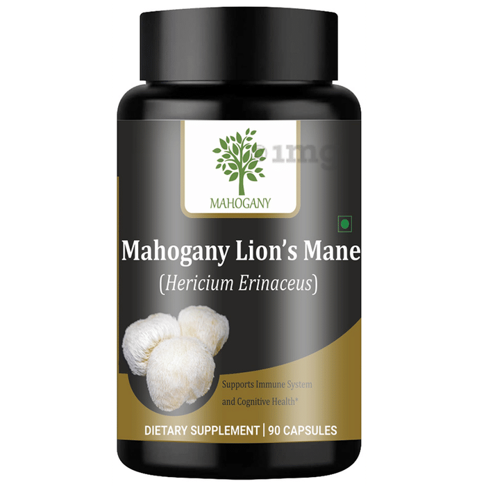 Mahogany Lion's Mane Mushroom Capsule