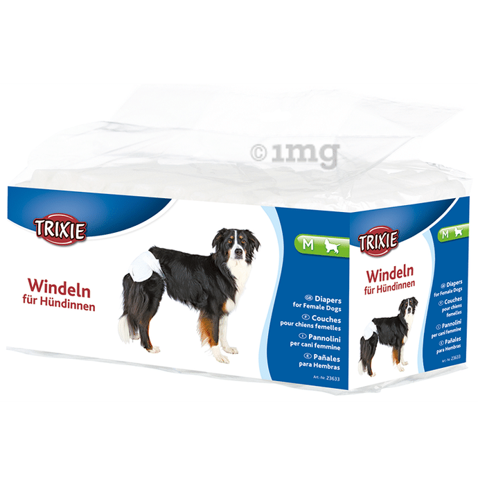 Trixie Diapers for Female Dogs Medium