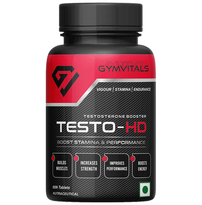 Gymvitals Testo-HD Testosterone Booster Tablet