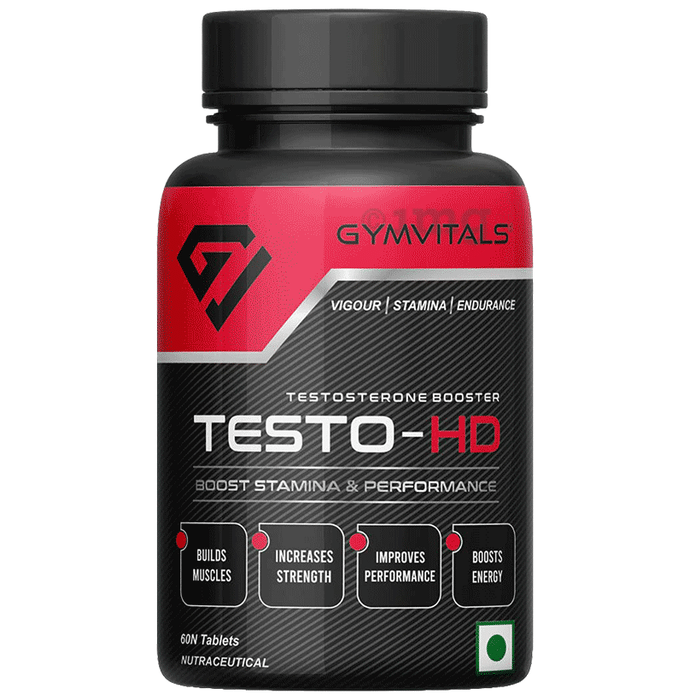 Gymvitals Testo-HD Testosterone Booster Tablet