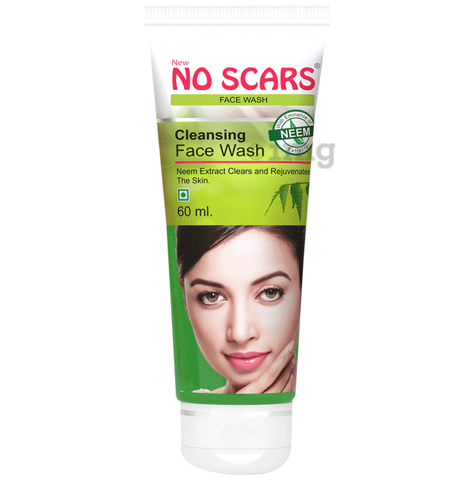 NO Scars Cleansing Face Wash with Eminence of Neem Extract (60ml)