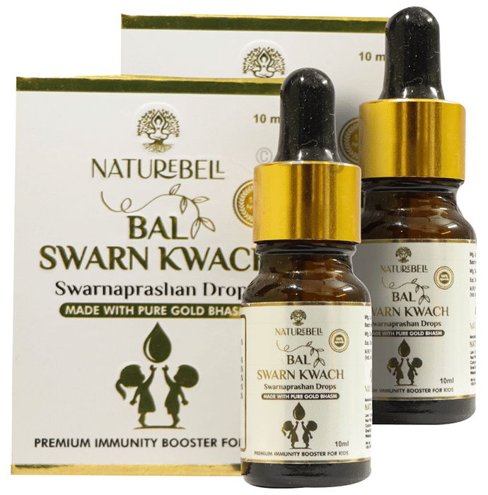 Naturebell Bal Swarn Kwach Swarnaprashan Drop (10ml Each)