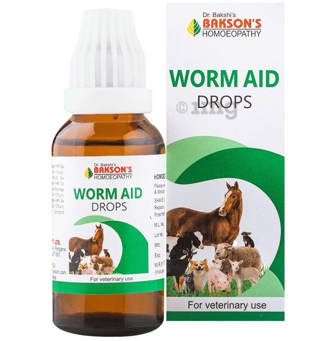 Bakson's Homeopathy Worm Aid Drop