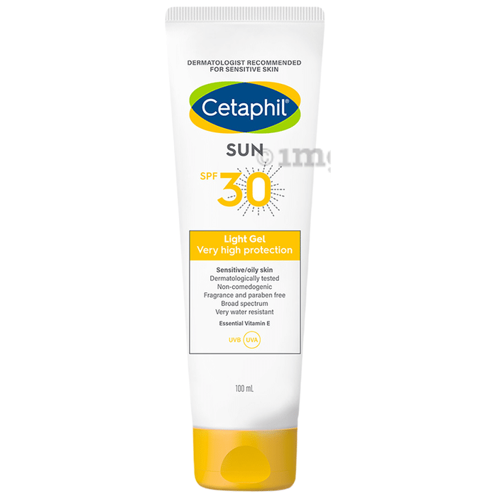 Cetaphil Sun Light High Protection Sunscreen Gel | SPF 30 Sensitive Oily Skin
