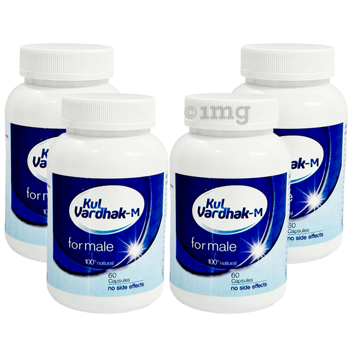 Amulya Ayurveda Kul Vardhak-M Capsule for Men (60 Each)