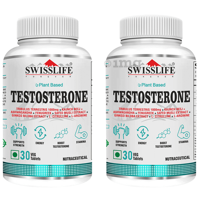 SWISSLIFE FOREVER Testosterone Veg Tablet (30 Each)