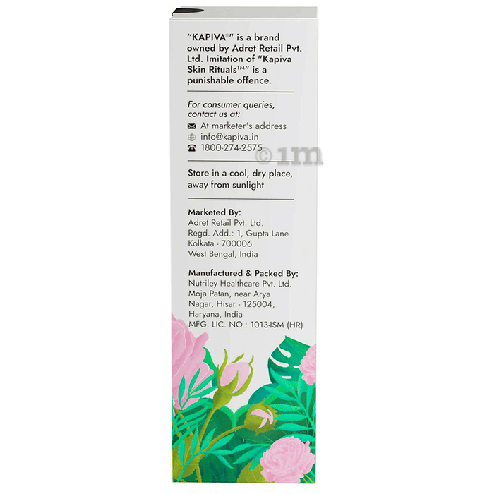 Kapiva Organic Rose Water / Gulab Jal | Premium Face Mist & Toner For Brighter & Hydrated Skin