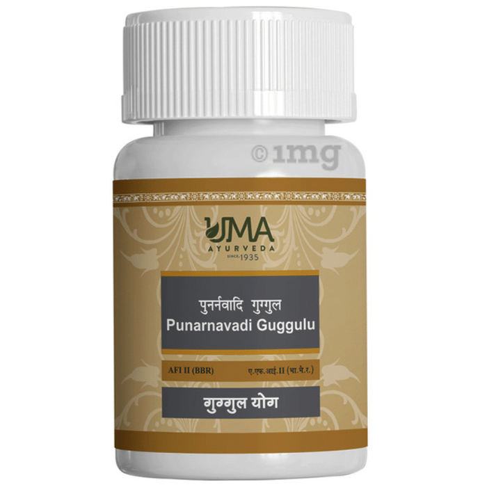 Uma Ayurveda Punarnavadi Guggul Tablet