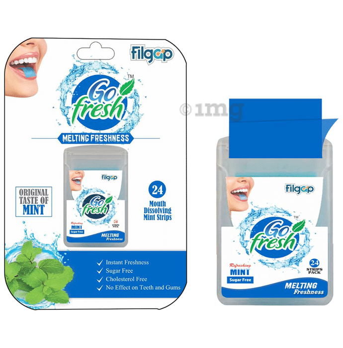 Filgap Go Fresh Mouth Dissolving Strip Mint