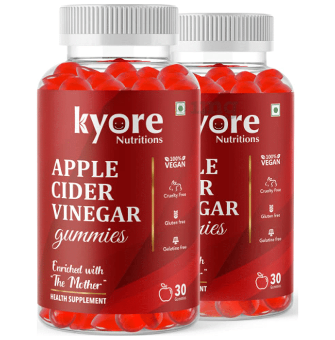 Kyore Nutritions Apple Cider Vinegar Gummies (30 Each)