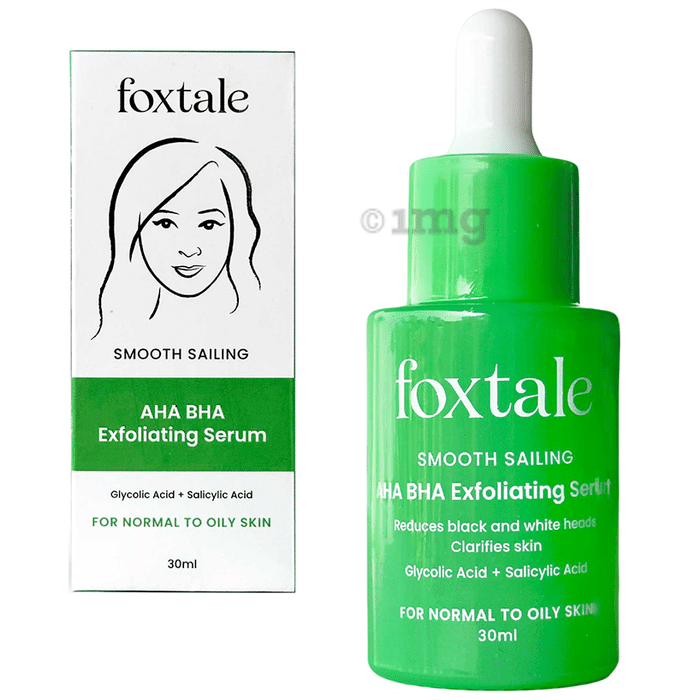 Foxtale Smooth Sailing AHA BHA Exfoliating Serum