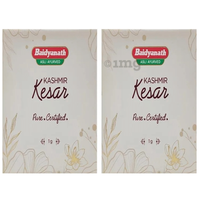 Baidyanath (Jhansi) Kashmir Kesar (1gm Each)