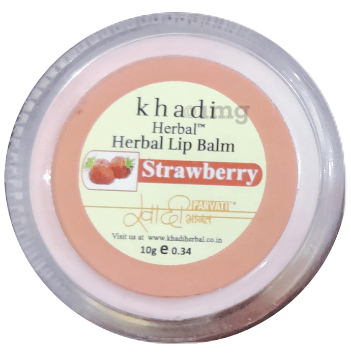 Khadi Herbal Strawberry Lip Balm