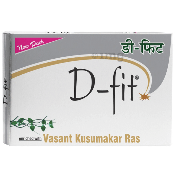 SDH Naturals D-Fit Vasant Kusumakar Ras Capsule | For Blood Sugar Levels