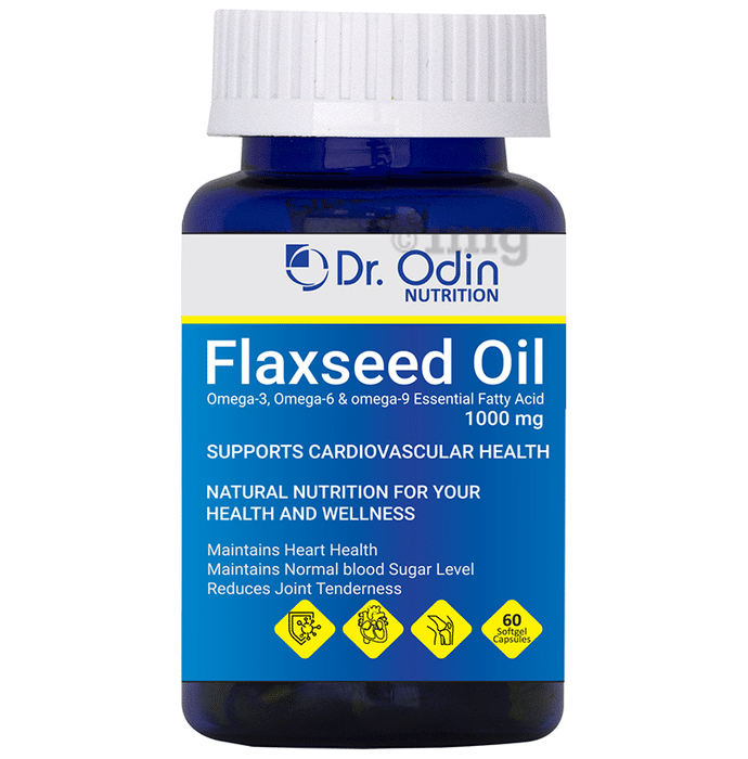 Dr. Odin Nutrition Flaxseed Oil Softgel Capsule