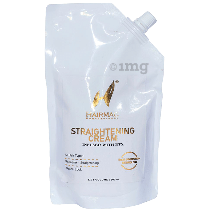 Hairmac Professional Straightening Cream Infused with Btx